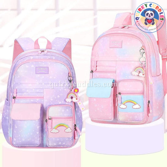 Water Resistant 🎒Backpack for School Kids With Chest Straps And Multiple Pockets