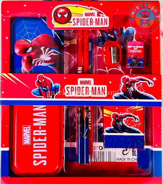 Spider-Man🕸 Stationery Kit Set for Kids (Set of 6)